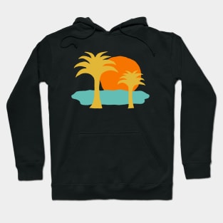 Sunset Palm Beach Hoodie